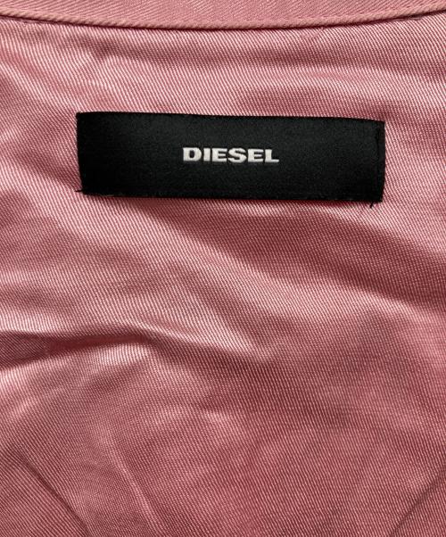 DIESEL（ディーゼル）DIESEL (ディーゼル) 半袖シャツ ピンク サイズ:XSの古着・服飾アイテム