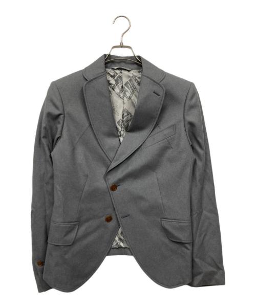 Vivienne Westwood man（ヴィヴィアン ウェストウッド マン）Vivienne Westwood man (ヴィヴィアン ウェストウッド マン) テーラードジャケット グレー サイズ:44の古着・服飾アイテム
