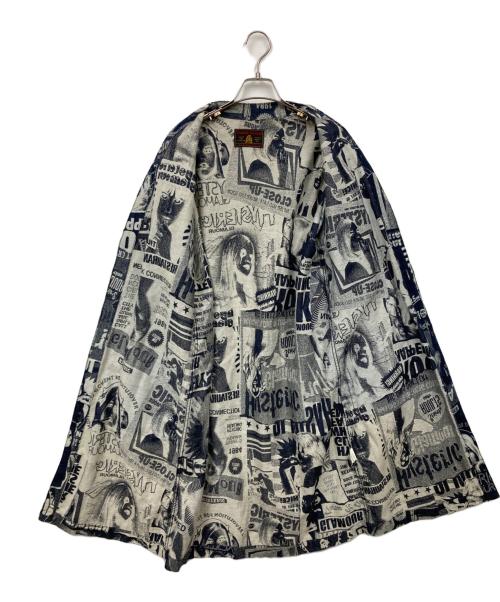Hysteric Glamour（ヒステリックグラマー）Hysteric Glamour (ヒステリックグラマー) ガウンカーディガン インディゴ サイズ:FREEの古着・服飾アイテム