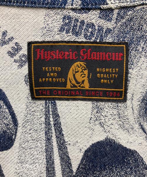 Hysteric Glamour（ヒステリックグラマー）Hysteric Glamour (ヒステリックグラマー) ガウンカーディガン インディゴ サイズ:FREEの古着・服飾アイテム