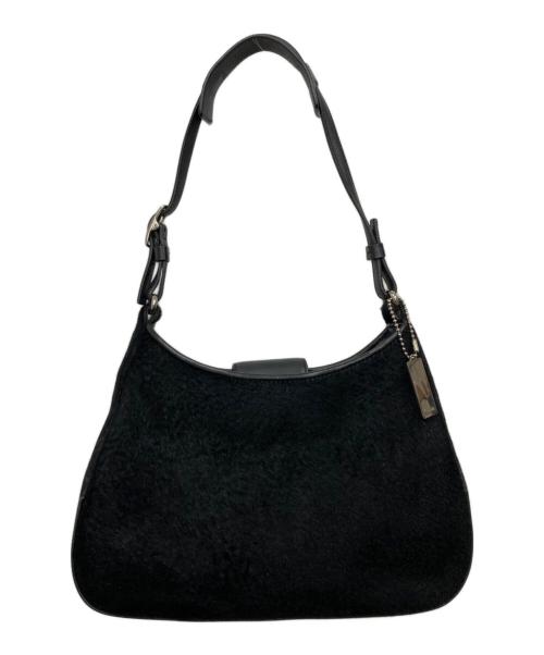COACH（コーチ）COACH (コーチ) ハラコバッグ ブラックの古着・服飾アイテム