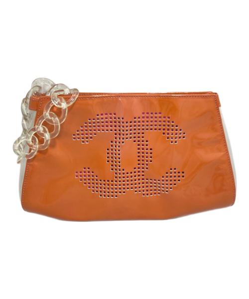 CHANEL（シャネル）CHANEL (シャネル) クラッチバッグ ブラウンの古着・服飾アイテム