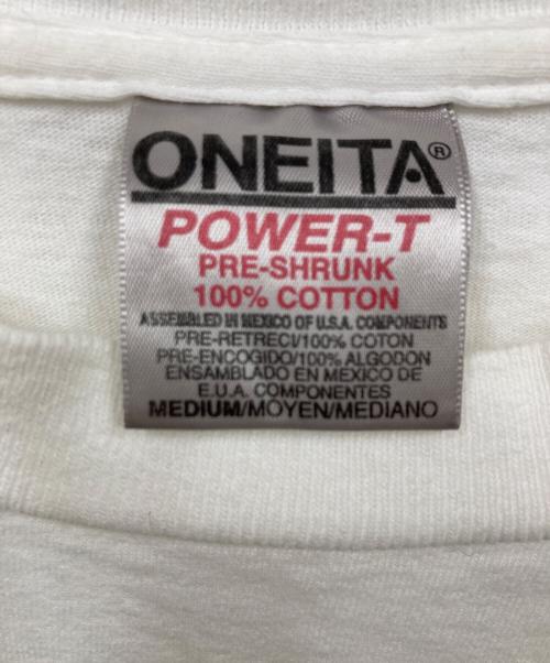 ONEITA（オニータ）ONEITA (オニータ) A BATHING APE (アベイシングエイプ) Tシャツ ホワイト サイズ:Mの古着・服飾アイテム