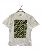 ONEITA×A BATHING APEオニータ×アベイシングエイプ）の古着「プリントTシャツ」｜ホワイト