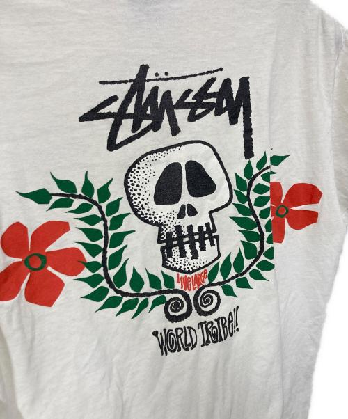 stussy（ステューシー）stussy (ステューシー) Tシャツ ホワイト サイズ:Mの古着・服飾アイテム
