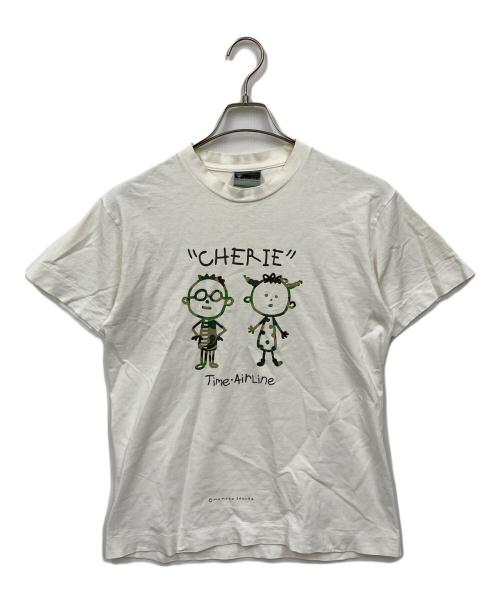 A BATHING APE（アベイシングエイプ）A BATHING APE (アベイシングエイプ) MOMOKO SAKURA Tシャツ ホワイト サイズ:Mediumの古着・服飾アイテム