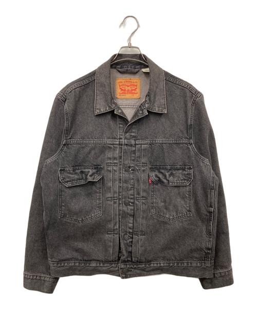LEVI'S（リーバイス）LEVI'S (リーバイス) 2ndタイプデニムジャケット ブラック サイズ:Lの古着・服飾アイテム