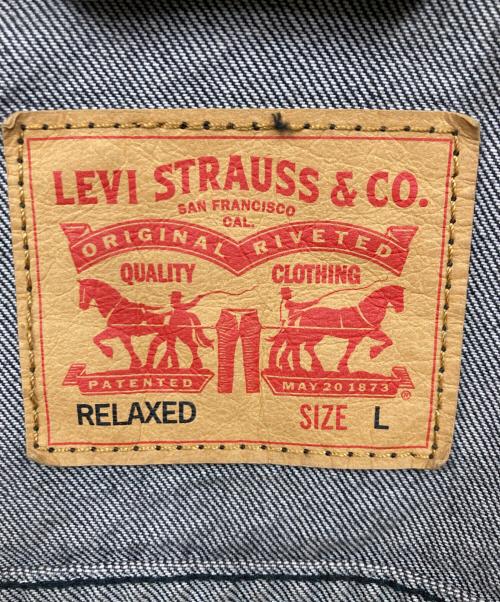 LEVI'S（リーバイス）LEVI'S (リーバイス) 2ndタイプデニムジャケット ブラック サイズ:Lの古着・服飾アイテム