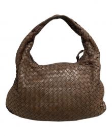 BOTTEGA VENETA（ボッテガベネタ）の古着「ホーボーワンショルダーバッグ」｜ブラウン
