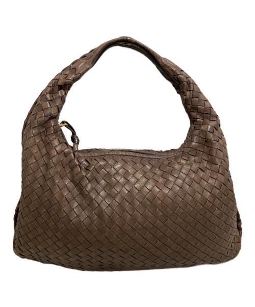 BOTTEGA VENETA（ボッテガベネタ）BOTTEGA VENETA (ボッテガベネタ) ホーボーワンショルダーバッグ ブラウンの古着・服飾アイテム