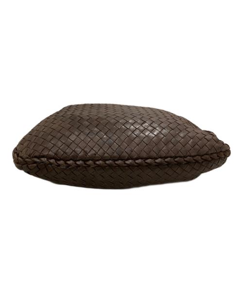 BOTTEGA VENETA（ボッテガベネタ）BOTTEGA VENETA (ボッテガベネタ) ホーボーワンショルダーバッグ ブラウンの古着・服飾アイテム