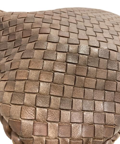 BOTTEGA VENETA（ボッテガベネタ）BOTTEGA VENETA (ボッテガベネタ) ホーボーワンショルダーバッグ ブラウンの古着・服飾アイテム