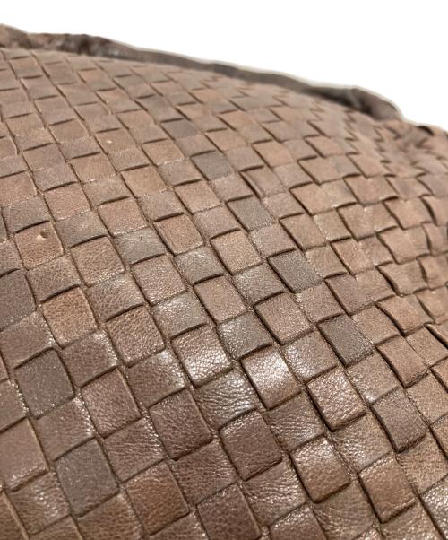 BOTTEGA VENETA（ボッテガベネタ）BOTTEGA VENETA (ボッテガベネタ) ホーボーワンショルダーバッグ ブラウンの古着・服飾アイテム
