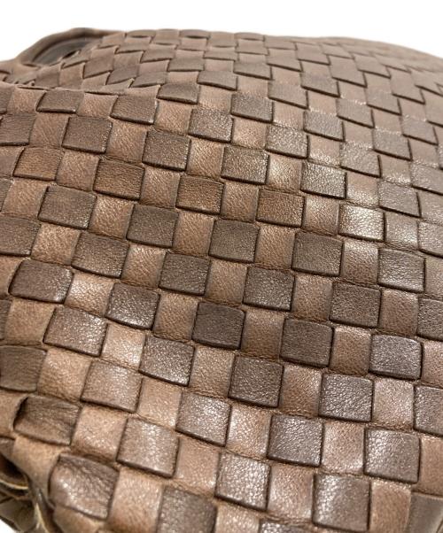 BOTTEGA VENETA（ボッテガベネタ）BOTTEGA VENETA (ボッテガベネタ) ホーボーワンショルダーバッグ ブラウンの古着・服飾アイテム