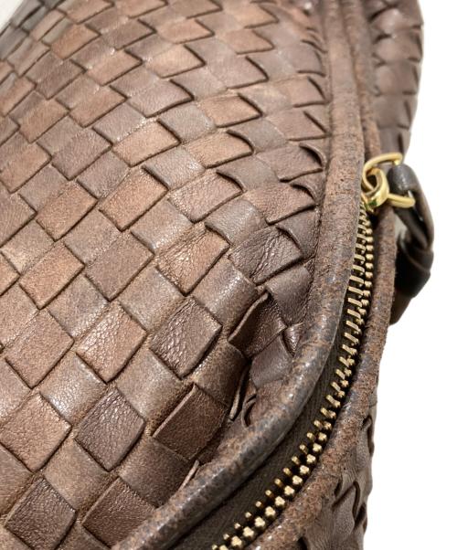 BOTTEGA VENETA（ボッテガベネタ）BOTTEGA VENETA (ボッテガベネタ) ホーボーワンショルダーバッグ ブラウンの古着・服飾アイテム