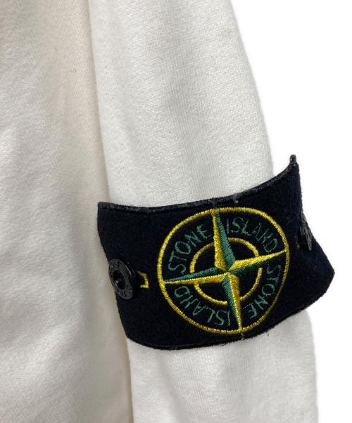 STONE ISLAND（ストーンアイランド）STONE ISLAND (ストーンアイランド) クルーネックスウェット ホワイト サイズ:Lの古着・服飾アイテム