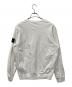 STONE ISLAND (ストーンアイランド) クルーネックスウェット ホワイト サイズ:L：23000円