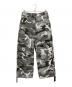 uniform experiment（ユニフォームエクスペリメント）の古着「MOIRE CAMOUFLAGE CARGO PANTS」｜グレー