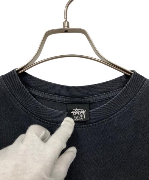 stussy（ステューシー）stussy (ステューシー) プリントTシャツ ブラック サイズ:Ｍの古着・服飾アイテム