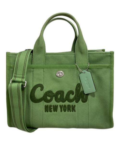 COACH（コーチ）COACH (コーチ) カーゴトート グリーンの古着・服飾アイテム
