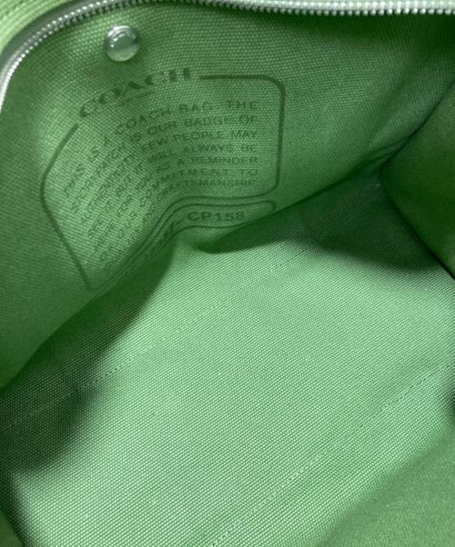 COACH（コーチ）COACH (コーチ) カーゴトート グリーンの古着・服飾アイテム