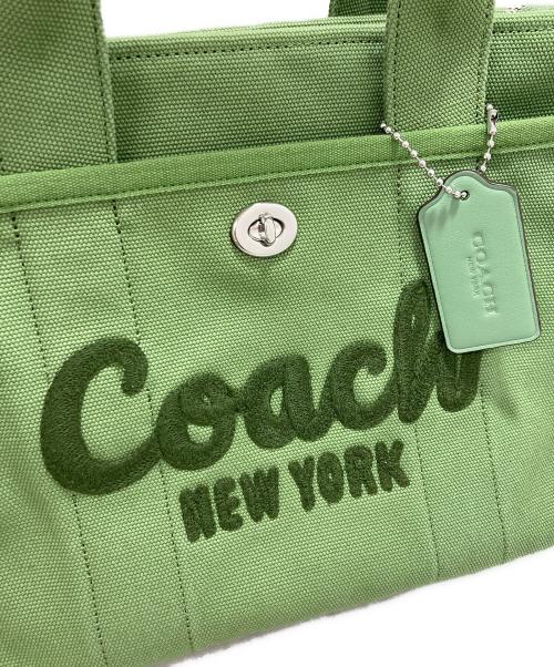 COACH（コーチ）COACH (コーチ) カーゴトート グリーンの古着・服飾アイテム