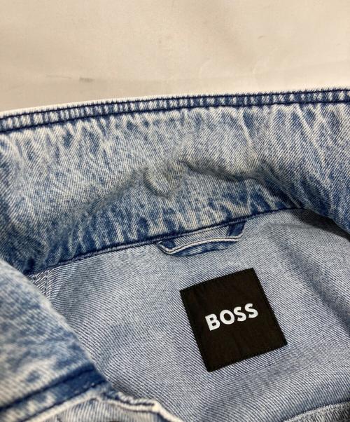 BOSS（ボス）BOSS (ボス) デニムジャケット ブルー サイズ:Mの古着・服飾アイテム