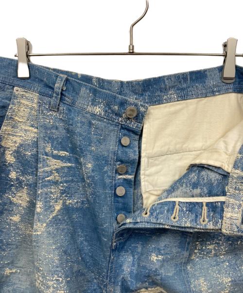 TAAKK（ターク）TAAKK (ターク) DESIGN TROUSERS ブルー サイズ:2の古着・服飾アイテム