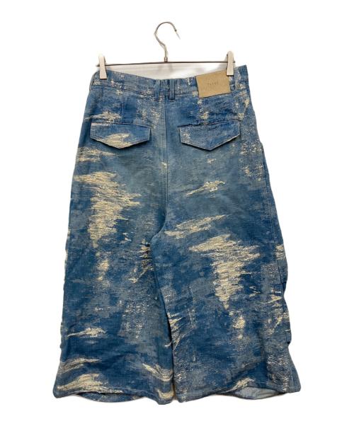 TAAKK（ターク）TAAKK (ターク) DESIGN TROUSERS ブルー サイズ:2の古着・服飾アイテム