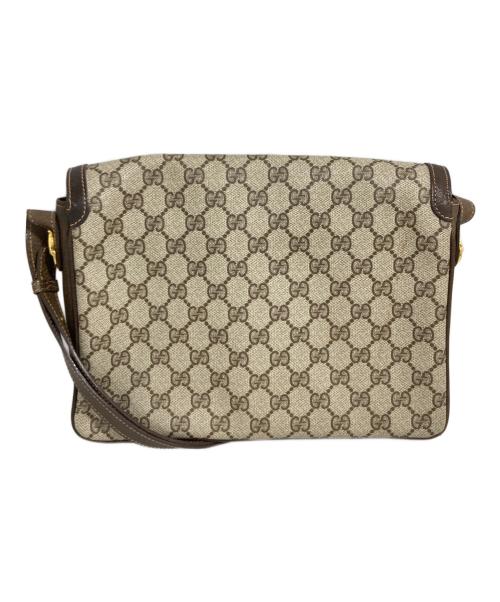 GUCCI（グッチ）GUCCI (グッチ) GGスプリーム ショルダーバッグ ベージュの古着・服飾アイテム