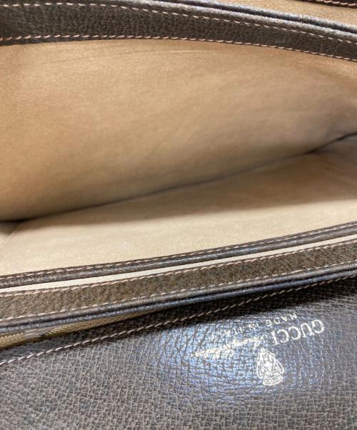 GUCCI（グッチ）GUCCI (グッチ) GGスプリーム ショルダーバッグ ベージュの古着・服飾アイテム