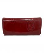 Cartierカルティエ）の古着「財布」｜レッド