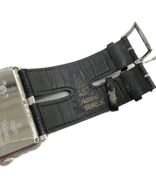 Vivienne Westwood（ヴィヴィアンウエストウッド）Vivienne Westwood (ヴィヴィアンウエストウッド) ダブルフェイスウォッチ ブラックの古着・服飾アイテム
