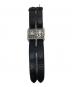 Vivienne Westwood (ヴィヴィアンウエストウッド) ダブルフェイスウォッチ ブラック：20000円