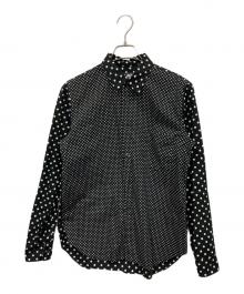 BLACK COMME des GARCONS（ブラックコムデギャルソン）の古着「ドットシャツ」｜ブラック