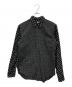 BLACK COMME des GARCONS（ブラックコムデギャルソン）の古着「ドットシャツ」｜ブラック