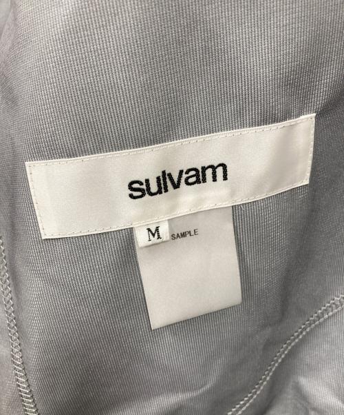 sulvam（サルバム）sulvam (サルバム) CUTTING HOODED COAT グリーン サイズ:Mの古着・服飾アイテム
