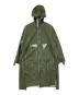 sulvam（サルバム）の古着「CUTTING HOODED COAT」｜グリーン
