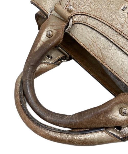 CELINE（セリーヌ）CELINE (セリーヌ) ハンドバッグ ゴールドの古着・服飾アイテム