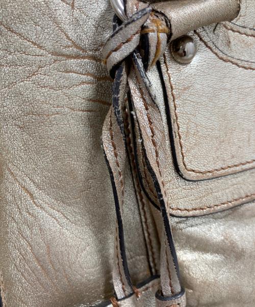 CELINE（セリーヌ）CELINE (セリーヌ) ハンドバッグ ゴールドの古着・服飾アイテム