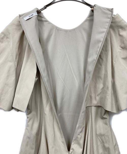 CLANE（クラネ）CLANE (クラネ) 半袖ワンピース ベージュ サイズ:1の古着・服飾アイテム