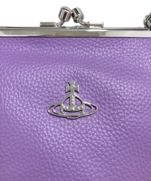 Vivienne Westwood（ヴィヴィアンウエストウッド）Vivienne Westwood (ヴィヴィアンウエストウッド) がま口2WAYショルダーバッグ パープルの古着・服飾アイテム