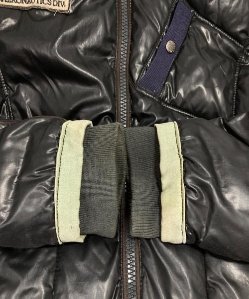 AVIREX（アヴィレックス）AVIREX (アヴィレックス) ダウンジャケット ブラック サイズ:Lの古着・服飾アイテム