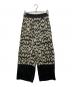 ADORE（アドーア）の古着「レオパードプリントパンツ」｜ブラック