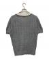 BRUNELLO CUCINELLI (ブルネロクチネリ) 半袖ニット グレー サイズ:46：10000円