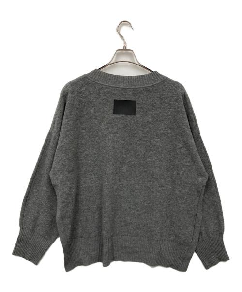 ADORE（アドーア）ADORE (アドーア) Super160パイルニット グレー サイズ:38の古着・服飾アイテム