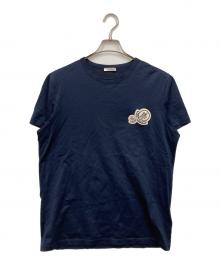 MONCLER（モンクレール）の古着「Tシャツ」｜ネイビー