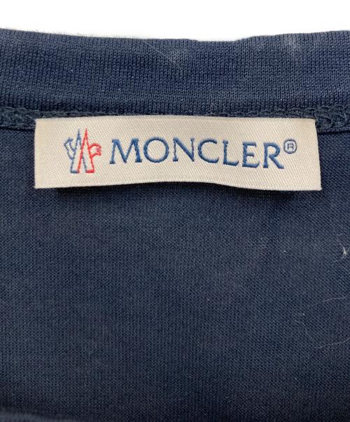 MONCLER（モンクレール）MONCLER (モンクレール) Tシャツ ネイビー サイズ:Lの古着・服飾アイテム