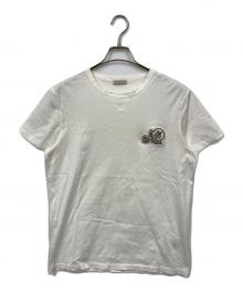 MONCLER（モンクレール）の古着「Tシャツ」｜ホワイト