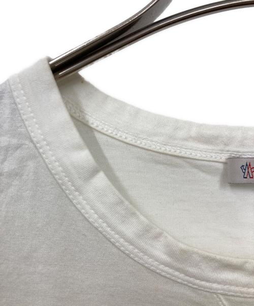 MONCLER（モンクレール）MONCLER (モンクレール) Tシャツ ホワイト サイズ:Lの古着・服飾アイテム